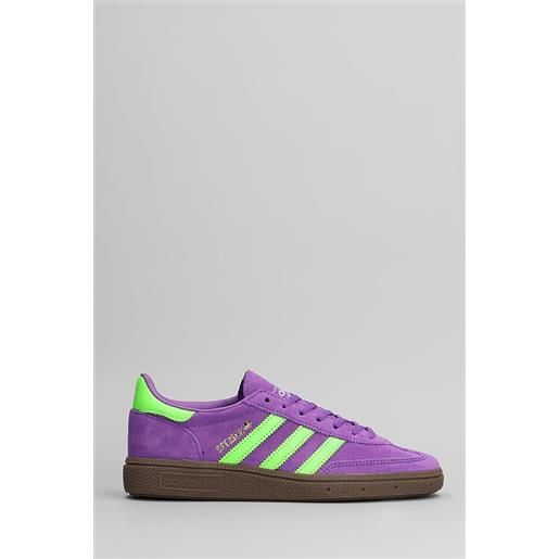 Adidas sneakers handball spezial in camoscio viola