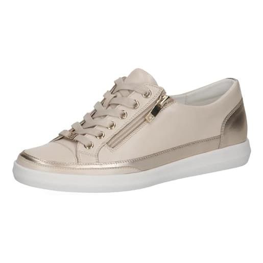 CAPRICE sneaker basse da donna, metallico (platin metal. ), 36 eu