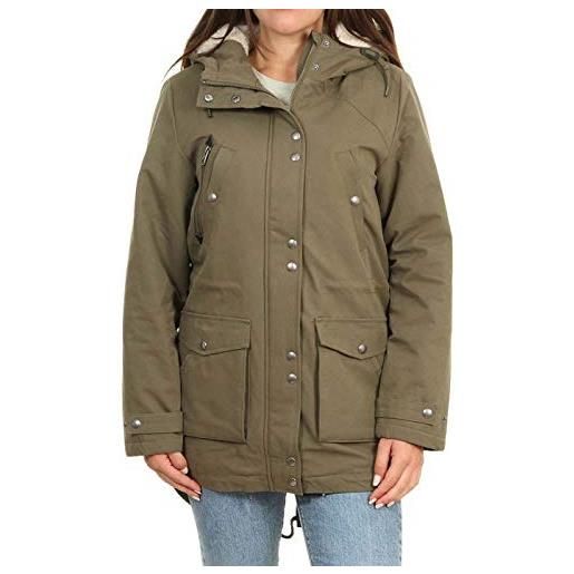 Volcom - walk on by 5k parka - giacca da donna - verde