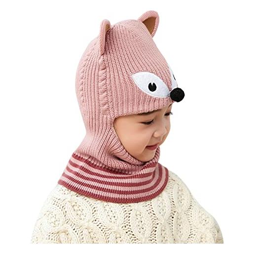 Generico berretto baseball donna invernale cappello di lana bambino turbante bambina 1 anno cappelli di marca donna scaldacollo bambina pile maglia natalizia bambina cappello invernale neonato 9 mesi