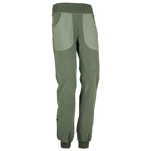 E9 donna luppi pantaloni, plumbago, xs