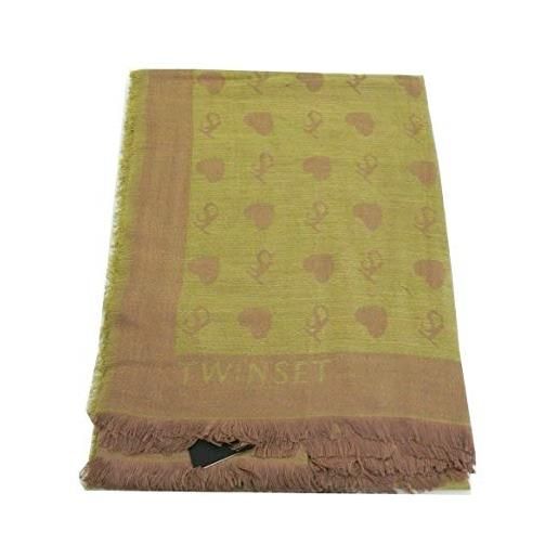 Twinset Milano twin set foulard donna limone curry - 191ta4360-03395