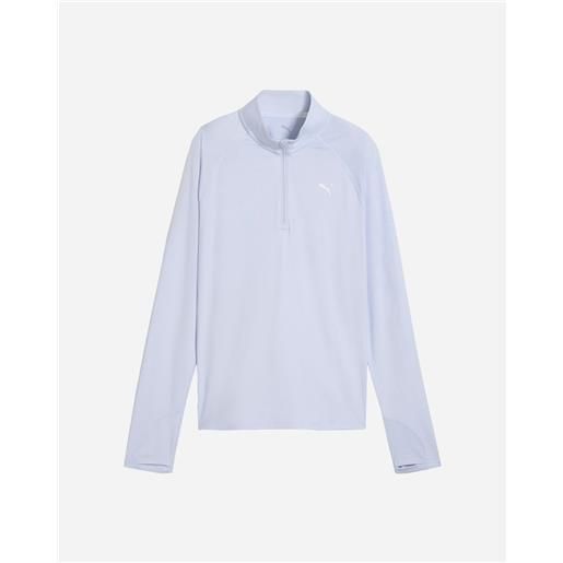 Puma run velocity cloudspun w - maglia running - donna - azzurro