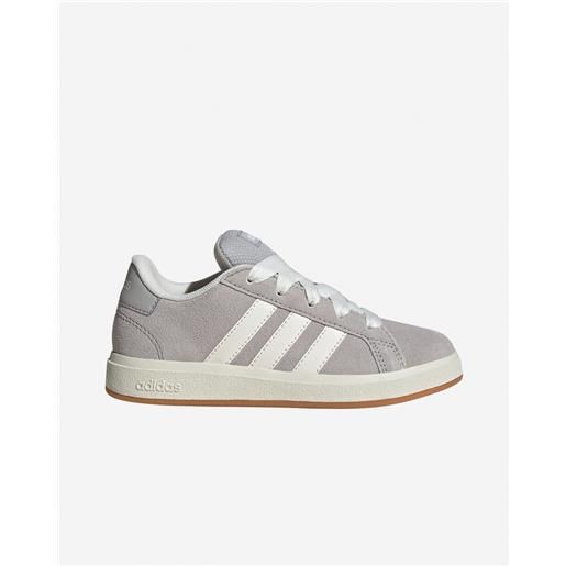Adidas core grand court 00 gs jr - scarpe sneakers - grigio