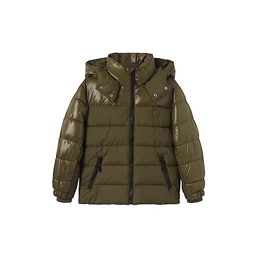 Mayoral giaccone opaco/lucido per bambini e ragazzi verde scur 14 anni (164cm)