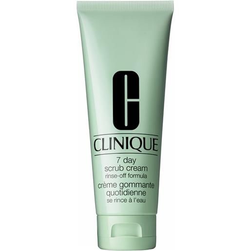 Clinique 7-day scrub cream rinse-off formula 100 ml