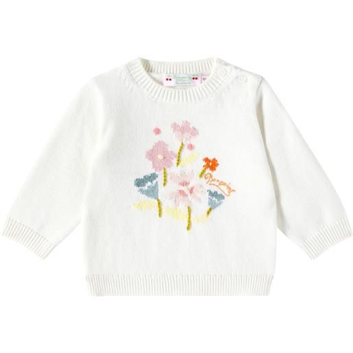 Bonpoint baby - felpa almire in cotone e cashmere