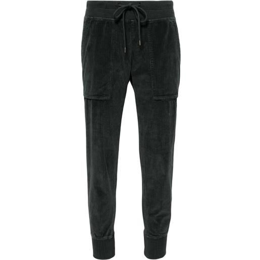 James Perse pantaloni in velluto a coste - grigio