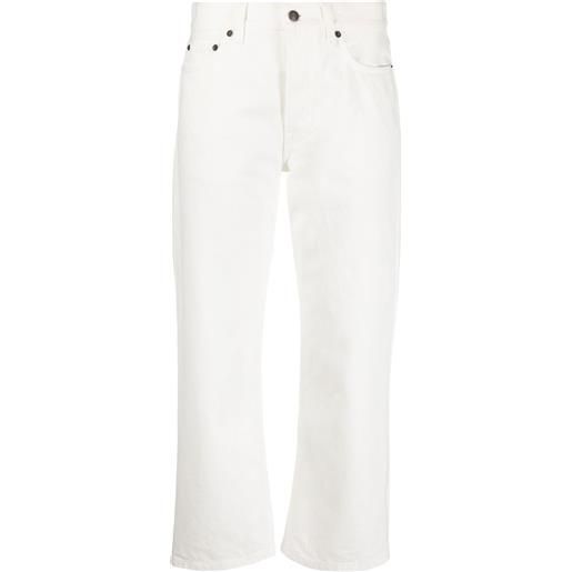 The Row jeans dritti crop - bianco