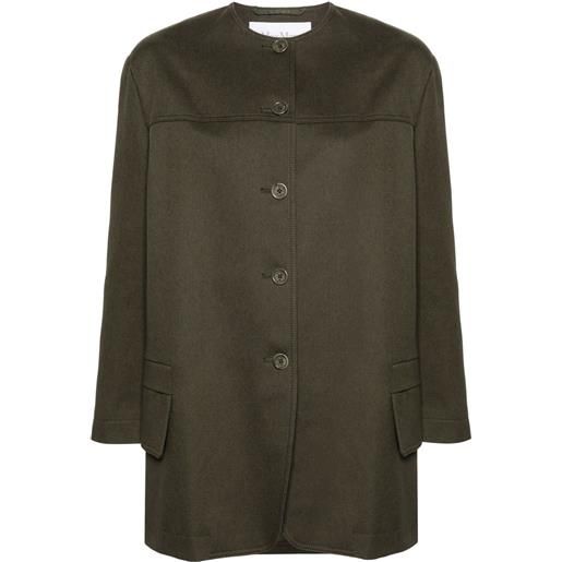 Max Mara giacca-camicia recital - verde