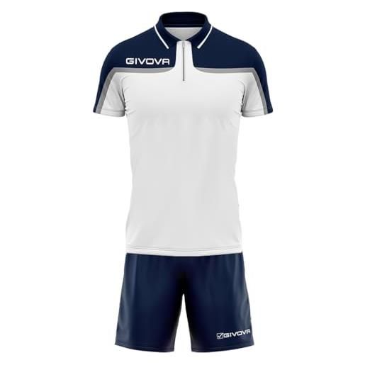 GIVOVA kit fast bianco/blu tg. M