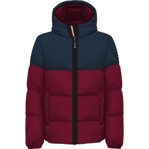 Scuola nautica italiana - piumino imbottito uomo 149156 merlot