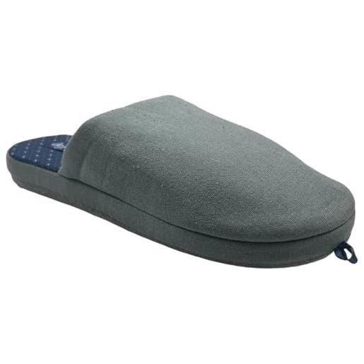 Pantofole Feltro E Sherpa Pantofole Charentaises Uomo Isotoner - Suola