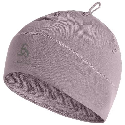 Odlo unisex cappello polyknit warm, gray ridge, taglia unica