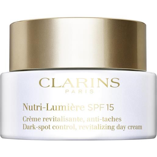 Clarins > Clarins nutri-lumière spf 15 50 ml creme revitalisant, anti-taches