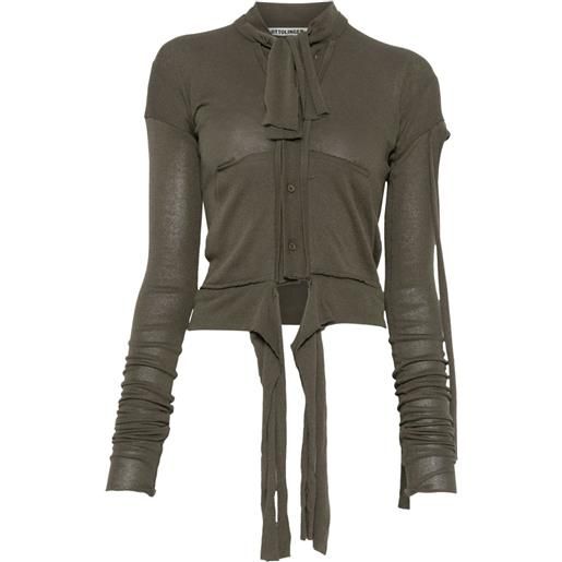 Ottolinger cardigan destrutturato - verde