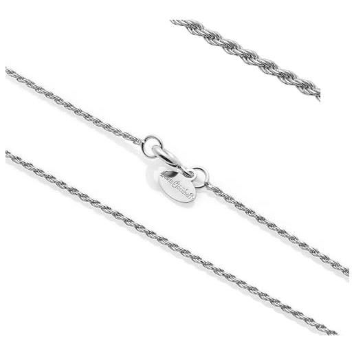 Elli 0112131411_45 - Catenina Con Pendente Da Donna, Argento Placcato