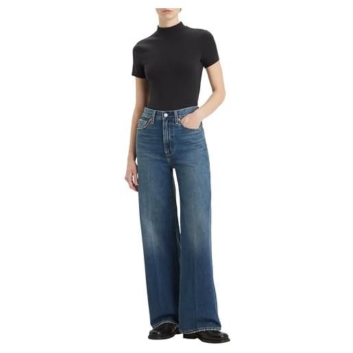 Levi's ribcage wide leg h223 jeans, not the same, 27w x 32l donna