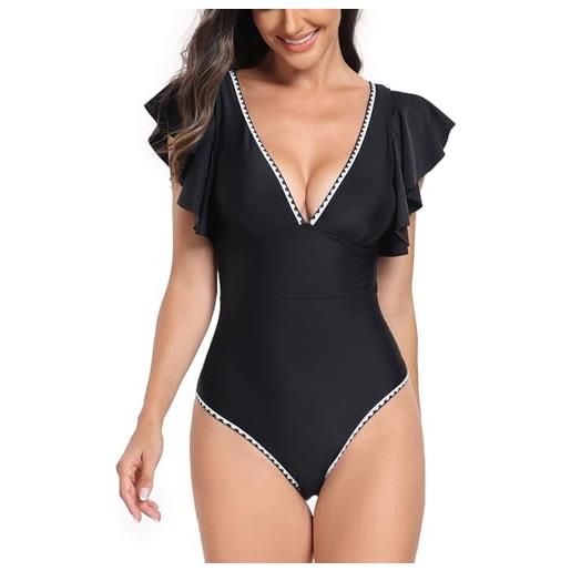 TYUIOP costumi mare da donna interi body intimo donna cotone con reggiseno abbigliamento donna taglie forti imperial donna abbigliamento reggiseno nero bustino con ferretto reggiseno top a fascia