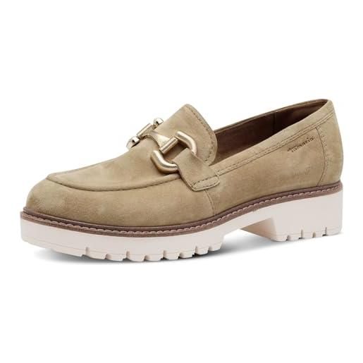 Tamaris slipper donna elegante beige, eu 39