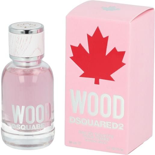 Dsquared2 wood for her eau de toilette (donna) 50 ml