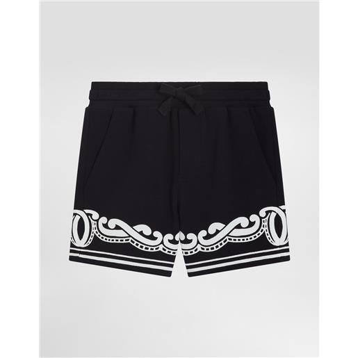 Dolce & Gabbana bermuda in piquet con stampa bandana