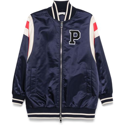 P.A.R.O.S.H. bomber con applicazione - blu