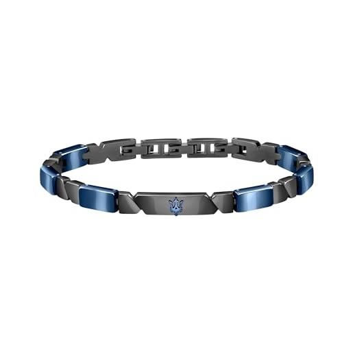 Bracciale Uomo Breil CERAMIC BRICK - Acciaio E Ceramica, Design Moderno, Regolabile - Foto 6