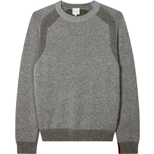 Paul Smith maglione girocollo in lana - grigio