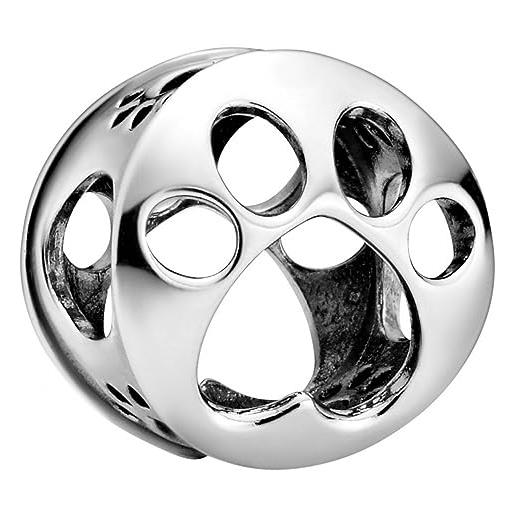 PANDORA passions ciondolo in argento sterling con zampa traforata