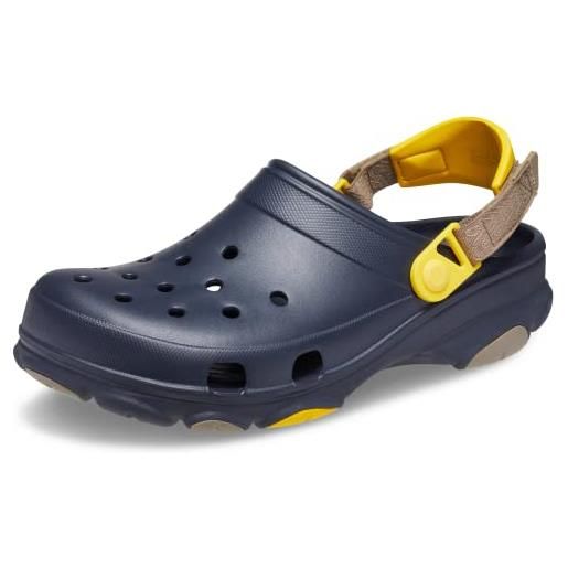 Crocs all terrain clog, zoccoli unisex - adulto, light grey, 36/37 eu