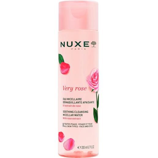 Laboratoire Nuxe Italia Srl nuxe very rose acqua micellare lenitiva 200 ml detergente