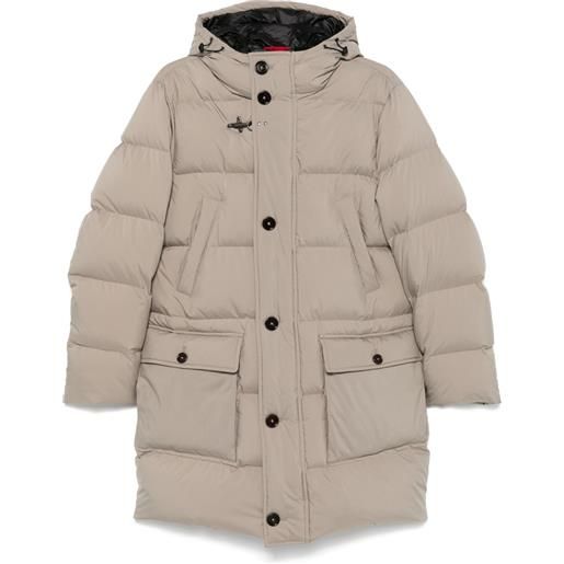 Fay parka con cappuccio - marrone