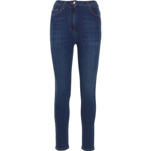 ELISABETTA FRANCHI jeans primavera/estate cotone blu 25,30