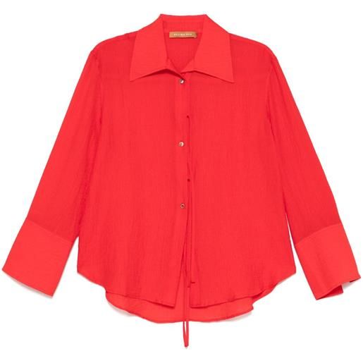 Rejina Pyo camicia saskia - rosso