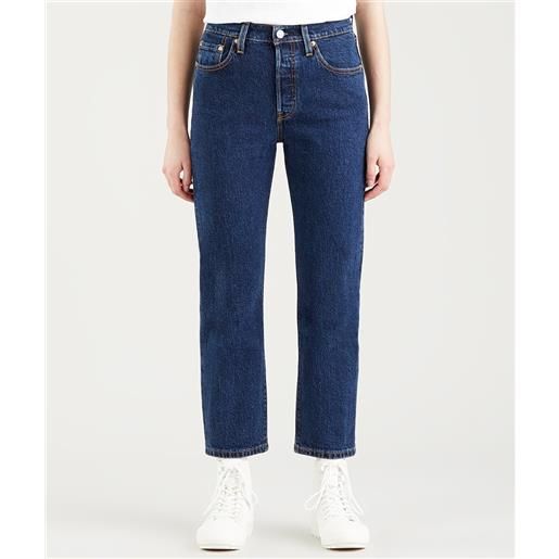 LEVI'S ® levi's 501® original cropped jeans donna salsa stonewash - blu