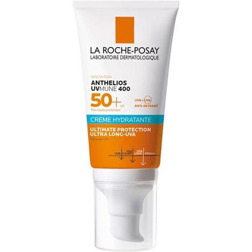 La Roche Posay la roche-posay anthelios uvmune400 crema idratante spf 50+ senza profumo 50 ml