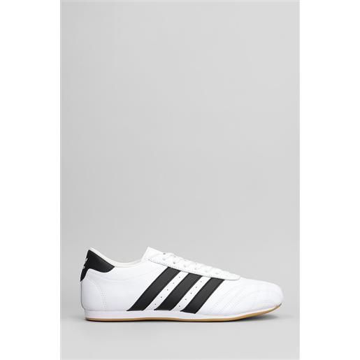 Adidas sneakers taekwondo lace in pelle bianca