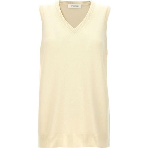 Sportmax gilet gimmy - toni neutri