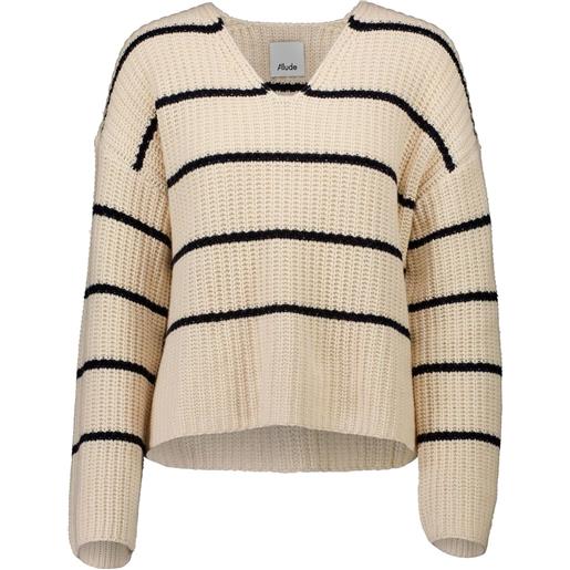 Allude maglione a righe - toni neutri