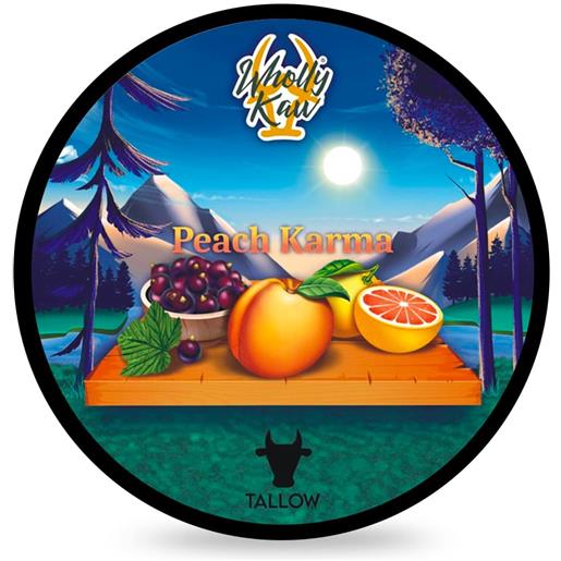Wholly Kaw sapone da barba peach karma 114gr
