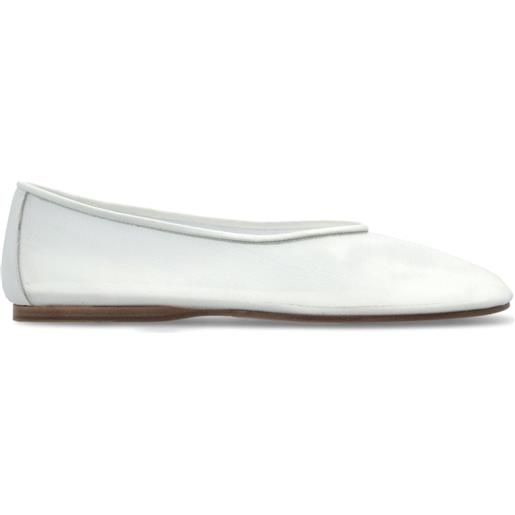 Forte Forte ballerine semi trasparenti - bianco