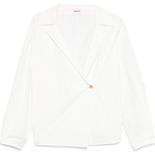 KHAITE camicia ashton - bianco