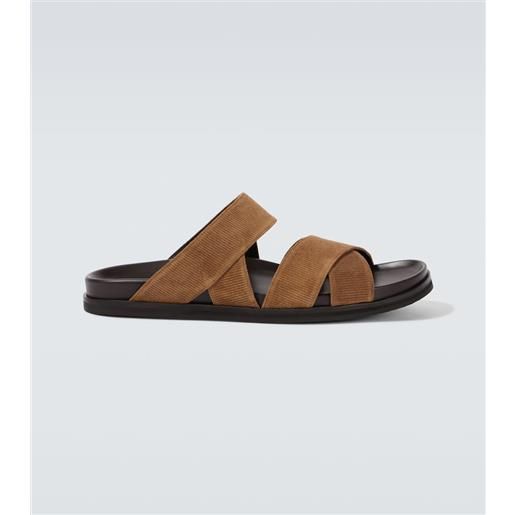 Manolo Blahnik sandali seaton in suede