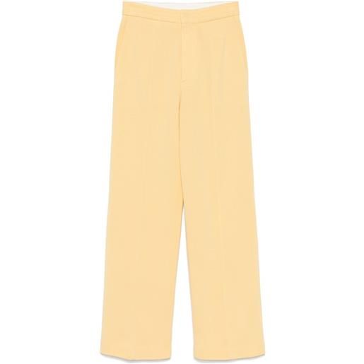 Forte Forte pantaloni sartoriali - giallo