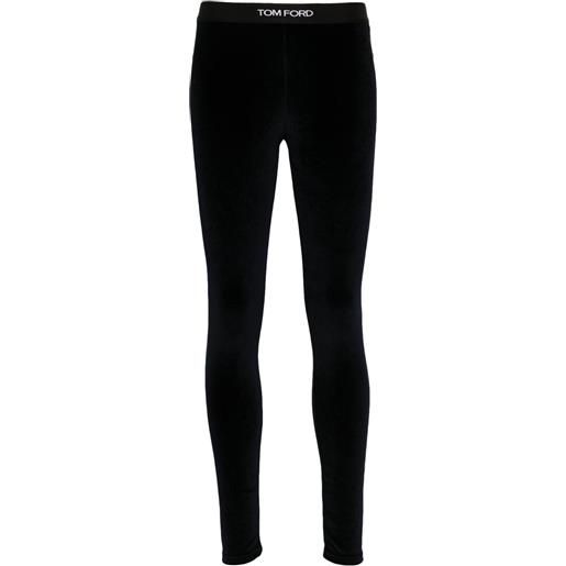 TOM FORD leggings signature - blu