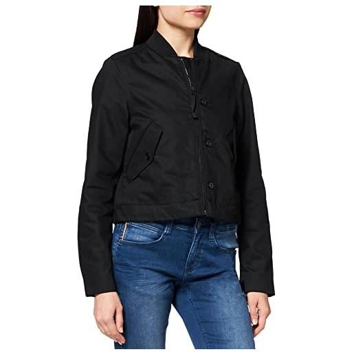 G-STAR donna drawstring bomber jacket, nero (pitch black d20599-c526-a810), xs