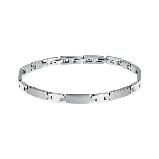 Morellato bracciale uomo in acciaio, collezione motown - sals97