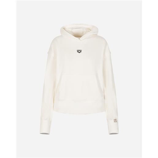 Arena athletic essential w - felpa - donna - bianco