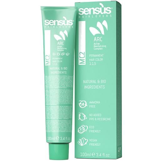 Sensus sens. Ùs mc2 crema colorante 100ml 8.12 biondo chiaro rovere